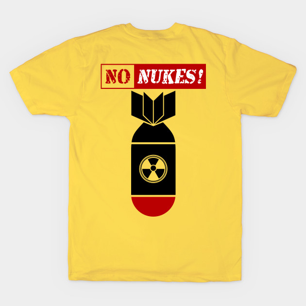 NO NUKES | NO NUKE | STOP WAR by VISUALUV